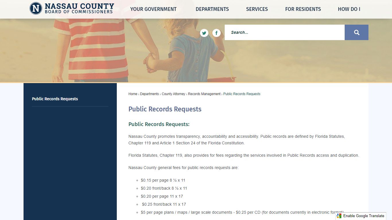 Public Records Requests | Nassau County - Official Website