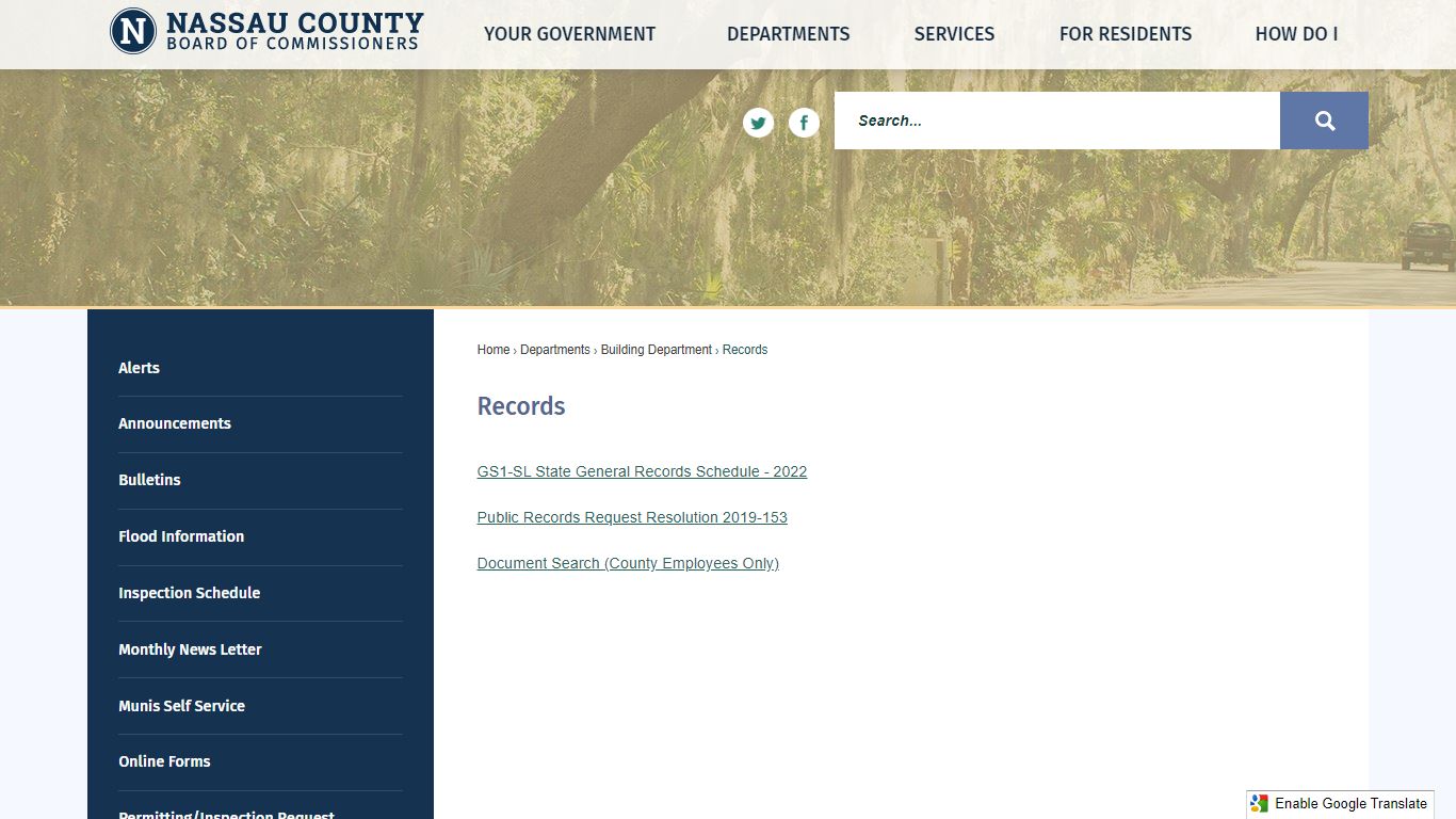 Records | Nassau County - Official Website